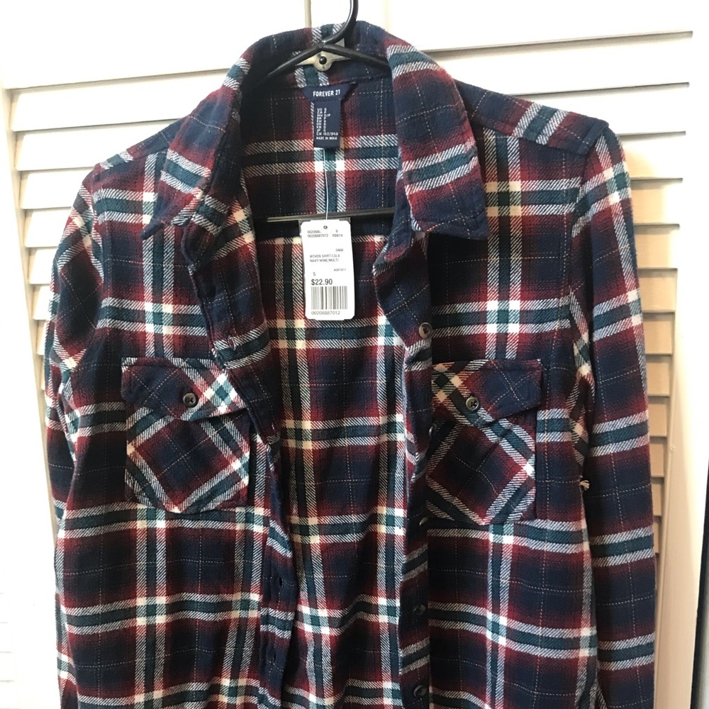 Forever 21 Plaid Shirt